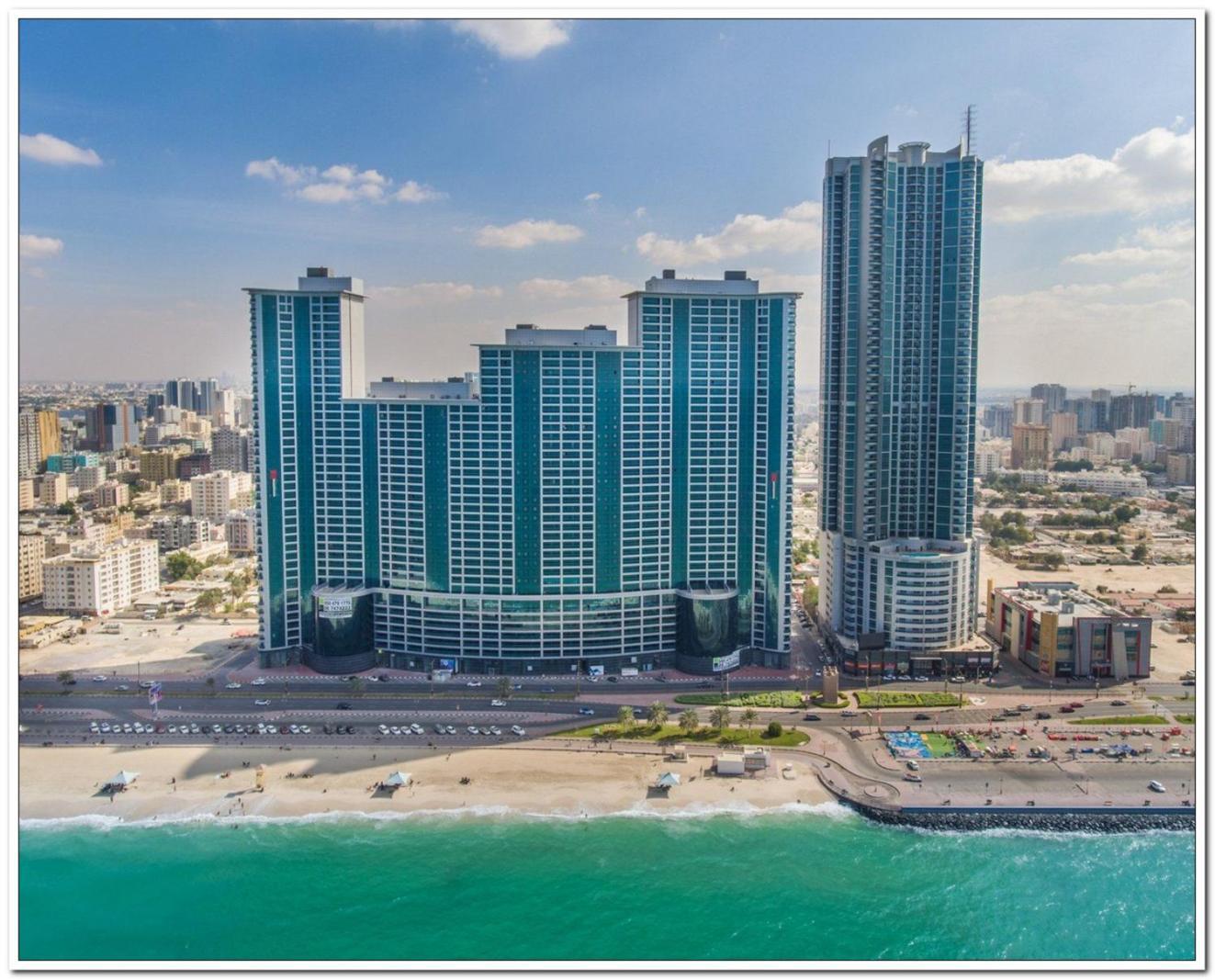 Skyline High Beach 2 Bedroom Apartment Ajman Exterior photo